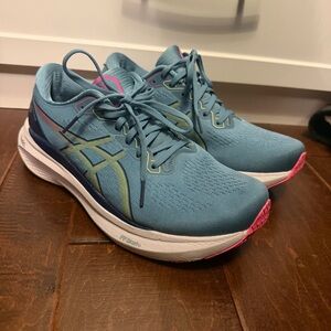 ASICS Gel Keyano Women's Teal and Pink Athletic Shoes
